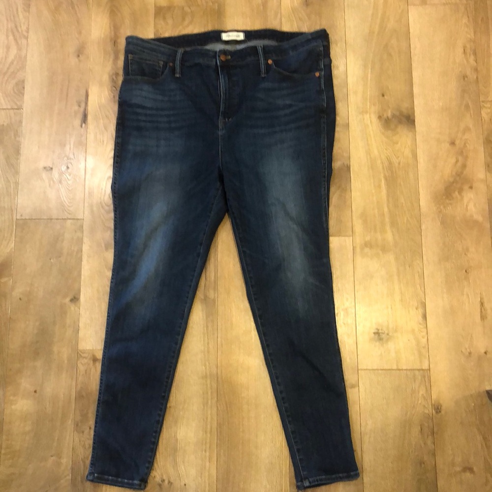 Madewell 10” High Rise Skinny - Size 35